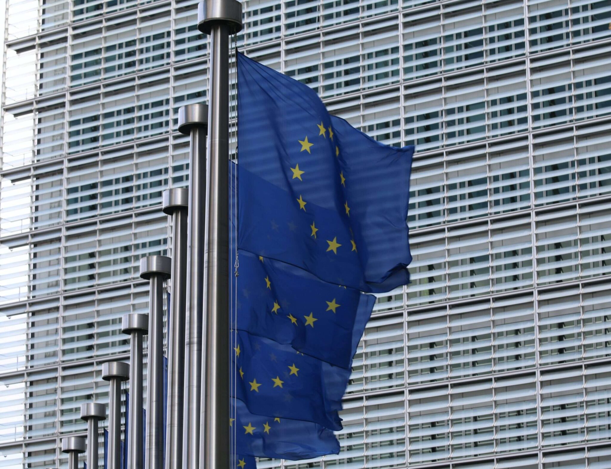 European Union flag to represent the approval of the new regulations by the EU