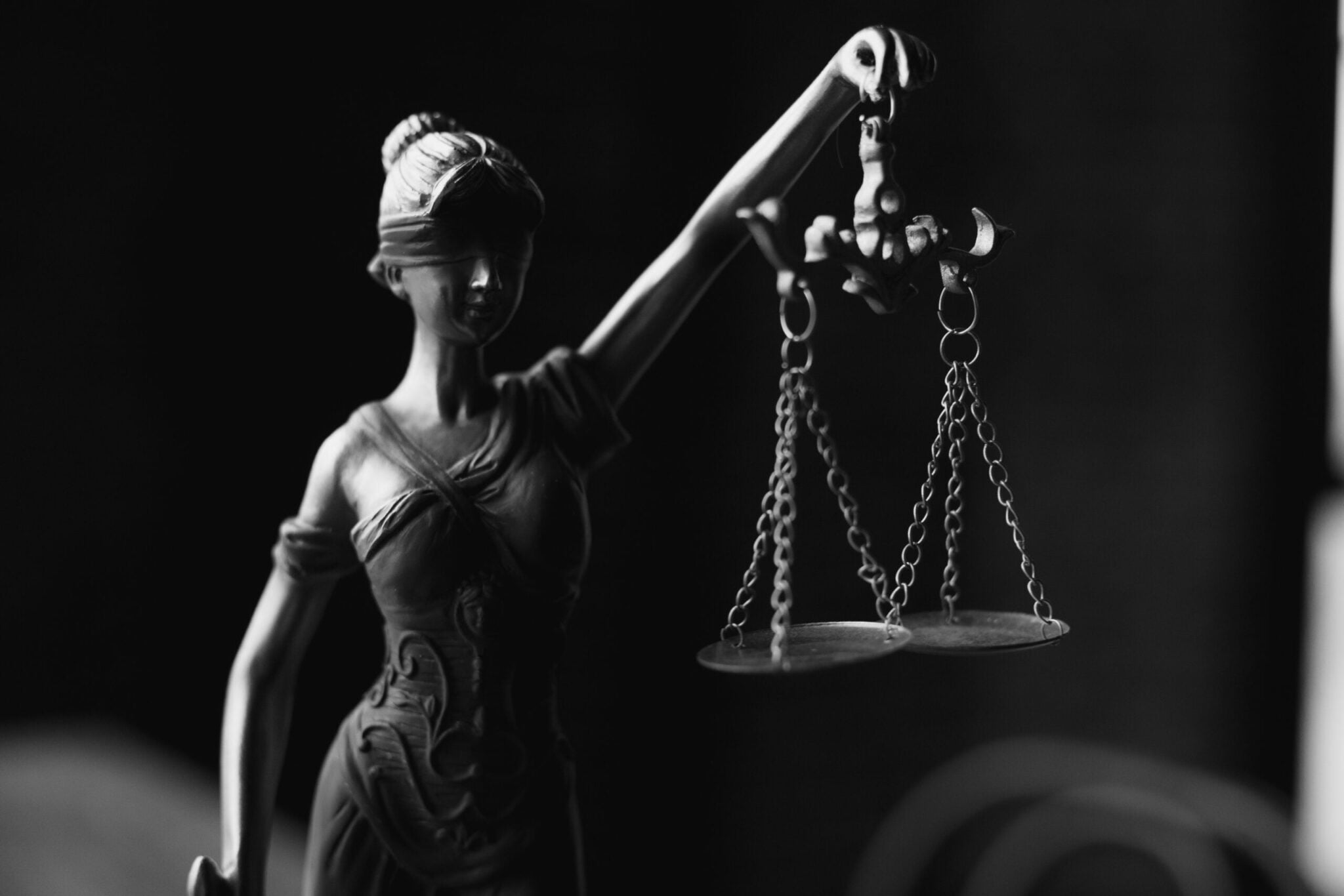 Lady Justice for the Trial for Mango Markets exploiter
